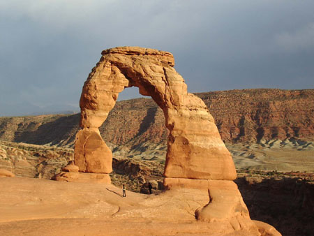 Delicate Arch au coucher Delicate Arch au coucher