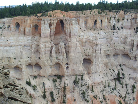 Bryce Point - Grottes Bryce Point - Grottes