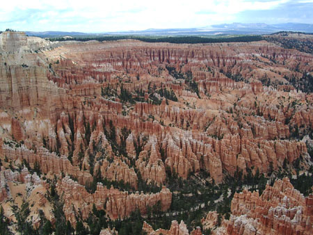 Bryce Point - Vue ombragée Bryce Point - Vue ombragée